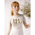 thumbnail image 2 of Celebration Dance Ii. T-Shirt Women -Annie Warren Designs, Female 3X-Large, 2 of 4