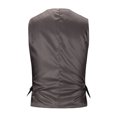thumbnail image 4 of Traje de esmoquin de negocios Formal de otoño e invierno para hombre, chaleco, chaqueta, abrigo superior Pompotops oipoqjl14054, 4 of 8