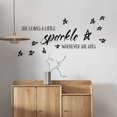 thumbnail image 4 of Inteprter Pegatinas de pared Papel tapiz de autoensamblaje Calcomanías impermeables Murales con letras en inglés Dormitorio Hogar Sala de estar Decoración del hogar tipo 1, 4 of 6