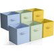 thumbnail image 1 of Sorbus Cubos de Almacenamiento de 11" (Paquete de 6) para Guardería, Sala de Juegos y Organización Del Hogar: Azul, Verde y Amarillo, 1 of 9