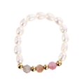 thumbnail image 2 of Thin Rings Beaded Pearl Design Round Party Gift Giving 2x2cm 1Pc, 2 of 3