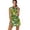 Lucky Leaf, variant on Uorisanigo Yellow Bee Womens Golf Dress Comfortable Quick Dry Workout Active Athletic Dresses with Shorts Casual Soft Outing Wear with Zipper 2 Piece Sets