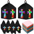 thumbnail image 1 of Juego de 16 linternas religiosas con adornos en forma de cruz, marca Craft Kit VIHOSE, 1 of 6