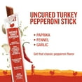 thumbnail image 5 of Vermont Smoke & Cure Uncured Turkey Pepperoni Sticks Individually Wrapped Protein Snacks 6 Ct, 2 Pk, 5 of 10