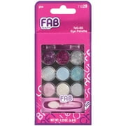 Fab Beauty Tell All Eye Eyeshadow Palette, Glow 71028