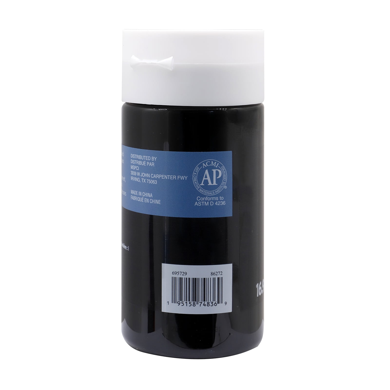 Artist's Loft 16.9oz Acrylic Paint - Assorted Water-Based, Fast-Drying, Versatile Paint - Ideal for Beginners, Students, and Mixed Media Projects, 8 Pack