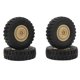 thumbnail image 3 of Neumáticos RC, 4 piezas de ruedas para coche RC, neumáticos para coche de control remoto, neumáticos para coche RC resistentes y duraderos, 3 of 14