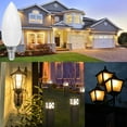 thumbnail image 6 of DYstyle Dusk to Dawn Night Light Bulbs E14/E27 Light Sensor Bulb 60w Equivalent LED Bulb Candelabra Bulb Base,Auto On and Off for Home,Outdoor,Yard Light, 6 of 7