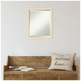 thumbnail image 2 of Amanti Art Woodgrain Stripe Beveled Wood Wall Mirror 22 x 18 in., 2 of 10