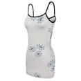 thumbnail image 5 of Ladies Elegant Sling Sleeveless Sexy Dress flowers, 5 of 6
