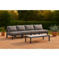 thumbnail image 2 of Meridian Furniture Nizuc Grey Outdoor Patio Modular Sofa, 2 of 9