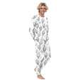 thumbnail image 2 of Family Colorable Pajamas Sets DIY Hand Painted 2 Piece Christmas Sleepwear Funny Holiday Xmas Soft Pjs Set, 2 of 5