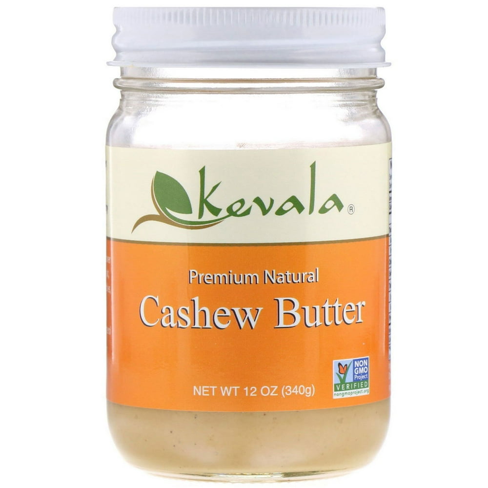 Premium Natural Cashew Butter, 12 oz (340 g)
