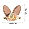 thumbnail image 2 of Kbndieu Easter Decorations Easter Ear Headband for Children's Super Soft Traceless, 2 of 4