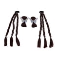 thumbnail image 1 of Braid Hair Extension, Versatile Hair Extension  for Styling Deep Brown,Light Brown, 1 of 7