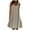 Beige, variant on Summer Dresses for Women Beach Boho Sleeveless Vintage Floral Flowy Shirt Tank Sundresses Plus Size Casual Loose Vacation Dress