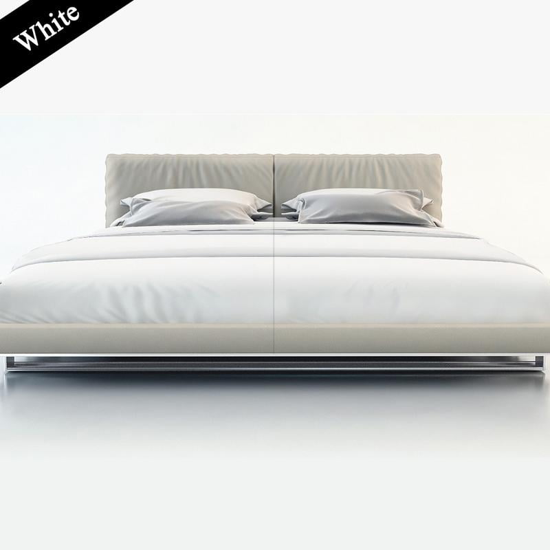 Split Queen 5PC Bed Sheets Stripe White Deep Pocket 400 TC 100