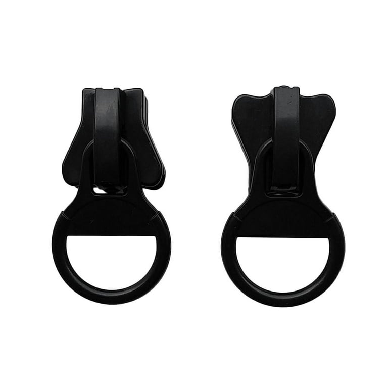 Zipper Fixer Large Black 2 per package