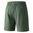 thumbnail image 6 of Trgacdwlo Men's Quick Dry Shorts Elastic Waist Drawstring Workout Shorts Mens Wide Leg Summer Fishing Men Gym Shorts with Pocket Green XXXL, 6 of 6