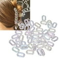 thumbnail image 4 of Acrylic Linking Rings Transparent, Fine Workmanship Acrylic Chain Link  For DIY Crafts For Jewellery Making For Necklace, 4 of 8