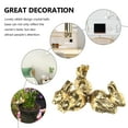 thumbnail image 3 of Bunny Design Crystal Ball Base Ball Stand Gazing Globe Stand Desktop Ornament, 3 of 8