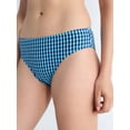 thumbnail image 4 of Free Assembly Women's and Women's Plus Mid Rise Seersucker Bikini Bottoms, Sizes XS-3X, 4 of 7