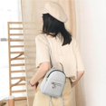 thumbnail image 4 of Minnieouse Artesanía Diseño elegante casual Bolso de hombro Bolsillos con cremallera Bolso de mujer Estilo simple Bolso cruzado Type6 NO6, 4 of 6