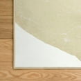 thumbnail image 4 of Neutral Tropico No. I Washable Leaf Art Area Rug size 8'x10', Power-loomed, Heavenly Softness with Non-Slipping Backing, 4 of 7