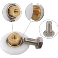 thumbnail image 3 of Rouleau de Porte de Douche 23mm, Rouleau Roulant pour Porte Coulissante Rouleau de Remplacement 12 Pcs (23mm), 3 of 5