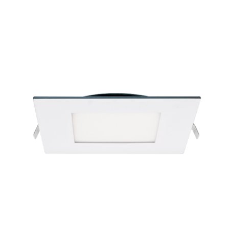

Ultra-Slim Square Smooth Canless LED Recessed Downlight - 5 Color Temperature Adjustable - 6 inch