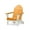 Orange, variant on Heywoo Folding Adirondack Chair Outdoor Adirondack Chairs Weather Resistant Patio Chair Weather Resistant for Patio Deck Garden, Backyard Deck, Fire Pit,Green