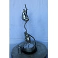 thumbnail image 6 of Nifao Two Voluptuous Women Climbing a Rope Statue, Silver Finish – Home Decor Sculpture, 10"L x 10"W x 29"H, 6 of 8