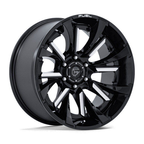 20x10 Fuel Off-Road FC895 Tantrum Glossy Black Milled Wheel 8x6.5 (-18mm)