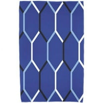 E by Design 30 x 60-inch, Cool Shades, Geometric Print Beach Towel