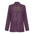 thumbnail image 5 of Cardigan Ouvert Uni Mode Décontractée pour Femmes Veste à Manches Longues, 5 of 5