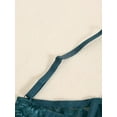 thumbnail image 4 of Women's Sexy Lace Bra Underwire Balconette Unlined Demi Sheer Plus Size（Green,34B), 4 of 5