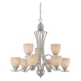 thumbnail image 2 of Thomas Lighting SL808372 Triton Collection 9 Light Chandelier, Moonlight Silver, 2 of 3