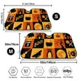 thumbnail image 3 of Fotbe Halloween Banner Symbols Car Windshield Sunshade | Sun Visor Protector Front Window Shade, Keeps Out UV Rays, Keeps Your Vehicle Cool-, 3 of 7