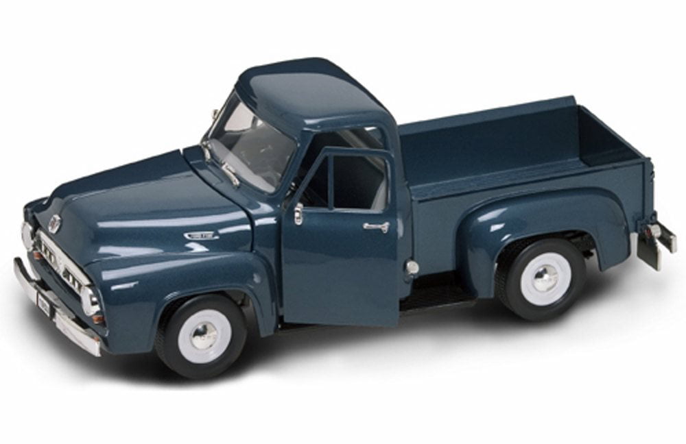 1953 Ford F-100 Pick Up, Blue - Yatming 92148 - 1/18 Scale Diecast ...