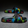 thumbnail image 1 of Women‘s Colorful Pillow Slides  Open Toe Soft Sole EVA Quick Drying Shoes  Fashion Indoor & Outdoor Slides, 1 of 7