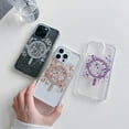 thumbnail image 6 of Magnetic Series Designed for iPhone Case,[Compatible with MagSafe&Wireless Charging][Military Drop & Camera Lens Protection],Clear Glitter Foil Shockproof Cover (Silver,iPhone 13), 6 of 7