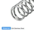 thumbnail image 4 of Compression Spring, 5Pcs 304 Stainless Steel, 8mm OD, 0.7mm Wire, 25mm Length, 4 of 6