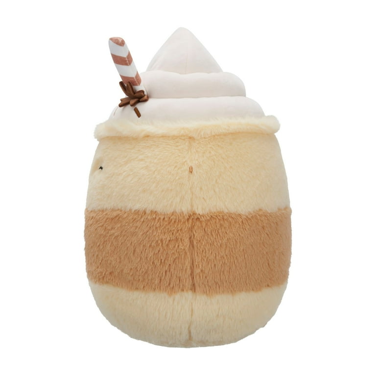 Squishmallows FuzzAMallow Official 12 inch Joyce the Cream Eggnog