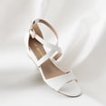 thumbnail image 2 of Sandalia DREAM PAIRS Jones Blanca para Mujer con Cuña Baja Talla 5.5 US, 2 of 8