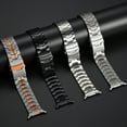 thumbnail image 4 of Band Compatible with Samsung Galaxy Watch 8/8 Classic 40mm 44mm, Titanium Metal Bands Strap with Stainless Steel Clasp for Women Men,Titanium, 4 of 4