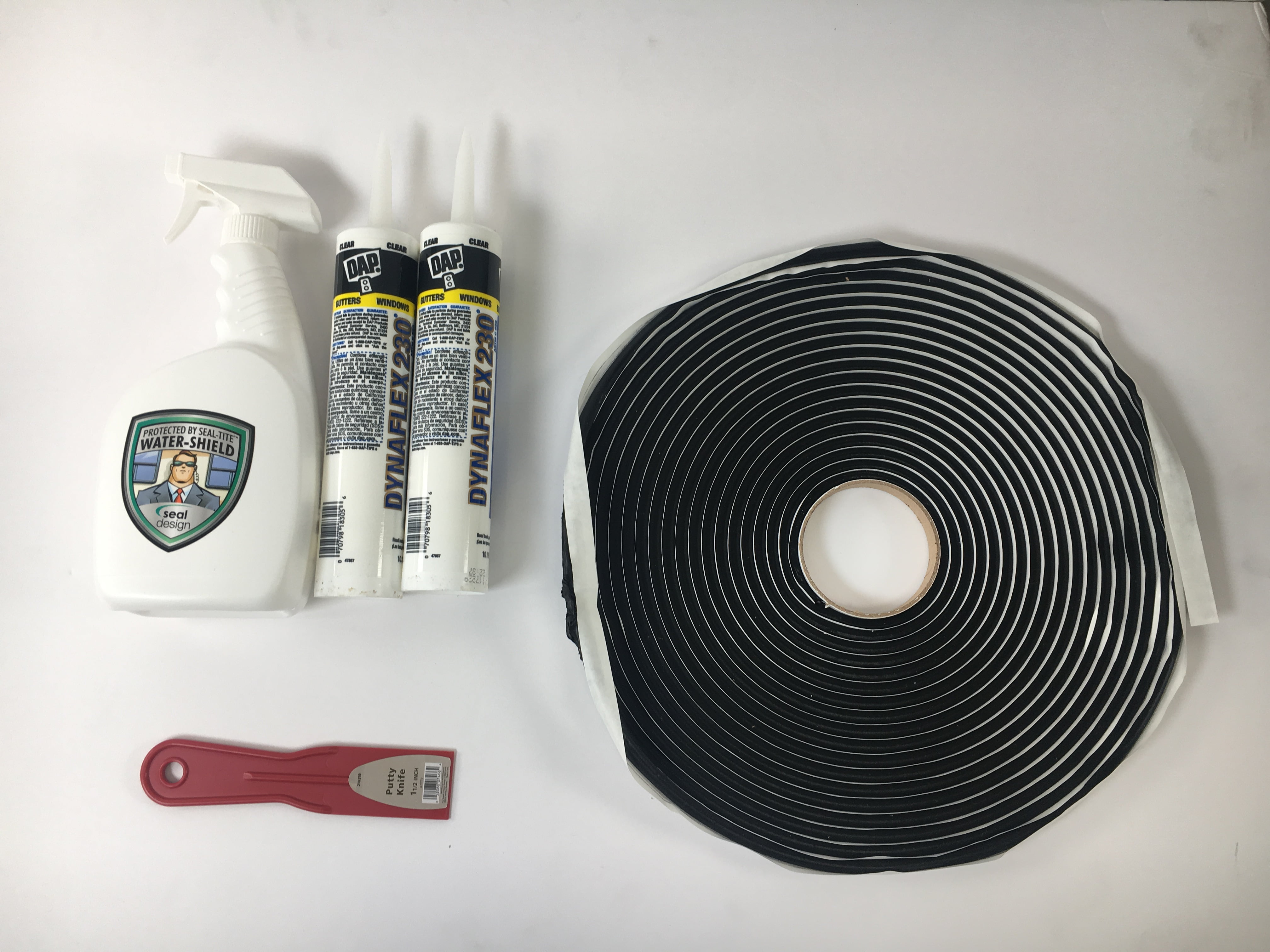Dicor Corp. WRK1 Roof Repair Kit Use To Repair RV Window Seal; With 2