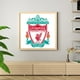 thumbnail image 4 of Cuadros Decorativos Kit de pintura de resina de diamante cuadrado completo de insignia de equipo de fútbol DIY (ZQF2575) DQrwqpou Nuevos Originales, 4 of 9