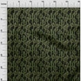 thumbnail image 3 of oneOone Georgette Viscose Dark Green Fabric Cactus Sewing Craft Projects Fabric Prints By Yard 42 Inch Wide, 3 of 5
