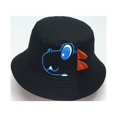 thumbnail image 2 of Zanarzt Toddler Beach Hat Baby Boy Hats Soft Cotton Sunhat Beach Bucket Cap Sun Protection Hat Black,1-4 Years, 2 of 3