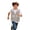 Gray, variant on CCRFTGI Safety Vest for Kids Boys Girls Size 8-10 High Visibility Reflective Jacket Waistcoat Sleeveless Zipper Up Breathable Loose Reflection Activity Cycling Walk Vest Blue 9-10 Years